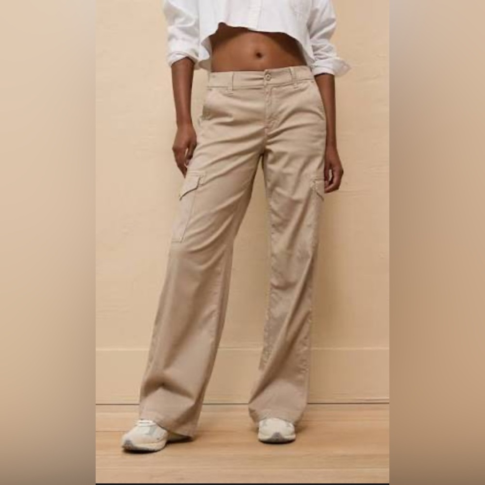 American Eagle Dreamy Drape Cargo Trouser